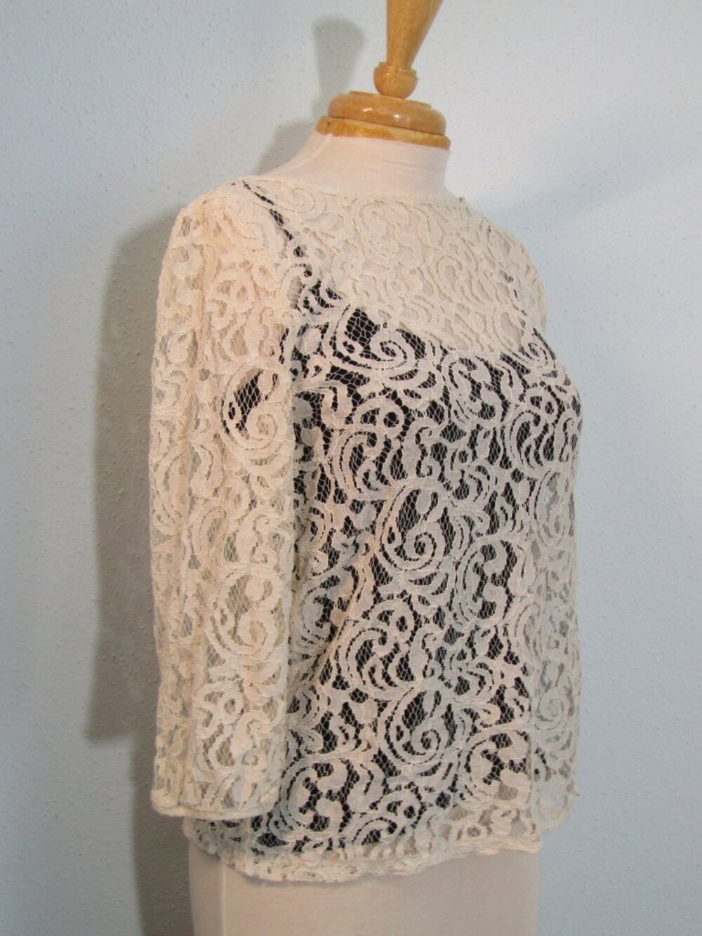 Sweet and Simple Lace Blouse from LOFT